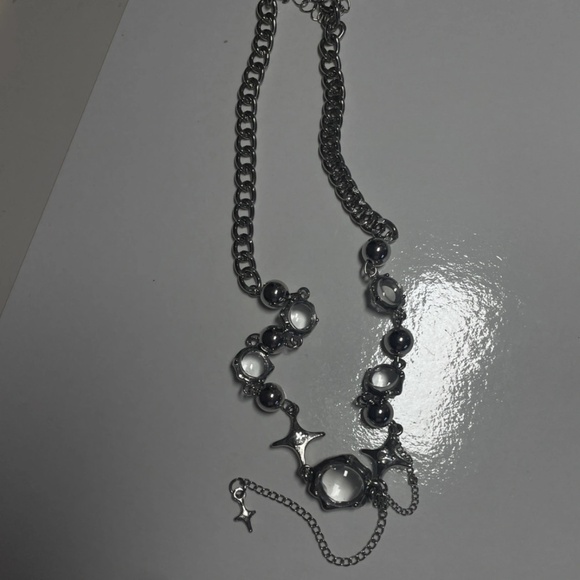 Jewelry - 🌌Y2K Starry Galaxy Silver Chain Necklace